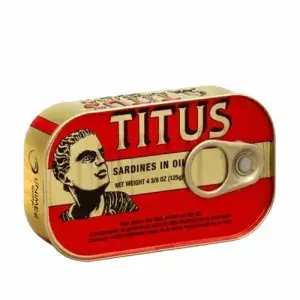 Titus sardine 125g