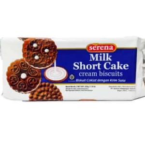 Serena milk shortcake biscuit 225g