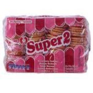 Noel Super2 Biscuit Strawberry pack (24 pieces)