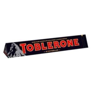 Toblerone Rich Dark Chocolate With Honey & Almond Nougat 100g