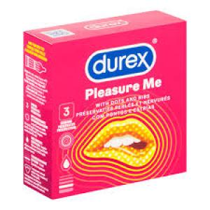 Durex pleasure me Condoms - 1 Pack (3 Pieces)