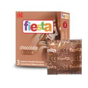 Fiesta chocolate 3 Condoms