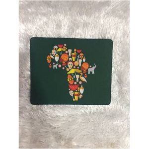 African Map Art Work Branded Mousepad