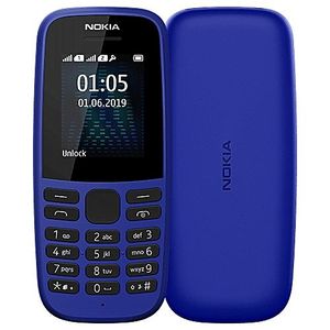Nokia New Nokia 105 Dual SIM FM Radio Led TORCH - Blue