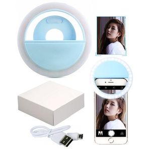 Selfie Ring Light Rechargeable-With Inbuilt Battery