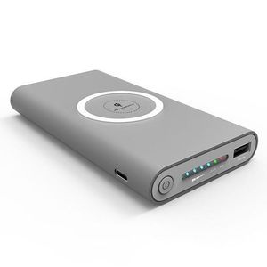 Portable Qi-enabled Wireless Power Bank Charger External