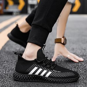Men Outdoor Sneakers Casual Shoes-Black&White