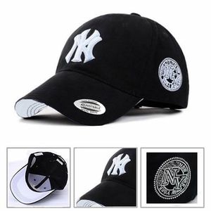 Baseball Face Cap NY Hat With Genuine Sticker