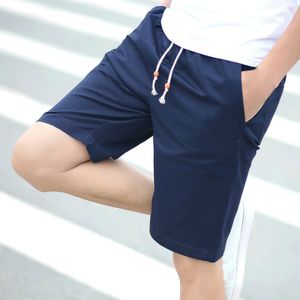 Men's Shorts Pants Sports Pants Men's Half Pants-Navy Blue