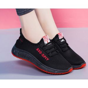 Sports Shoes Female Sneakers Running Shoes - Black/Red