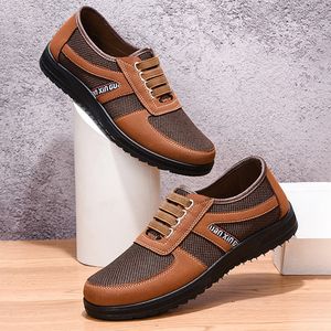 Fascinating Unisex Fabric/suede Shoe- Brown