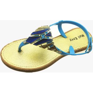 Designed Sandals - Blue