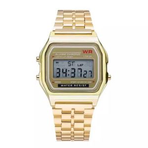 WR Classy Mens Business Watch-GOLD