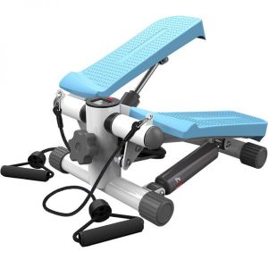 MINI STEPPER STEP MACHINE WITH RESISTANCE BANDS AND LCD MONITOR