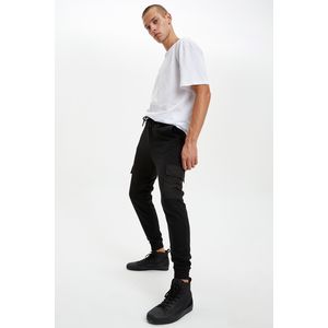 Defacto Man Black Slim Fit Trousers R4914AZ-BK27