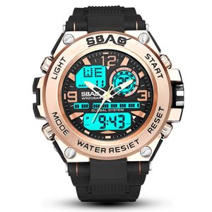 Men's Sports Waterproof Watch Analog Clock LED Watch