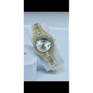 Female Smart Wrist Watch -Gold