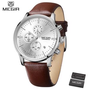 Megir Brand Watch Sport Men Watches Male MGE2011G