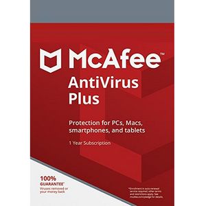 Anew McAfee Internet Security 2020 10 Device (10 PC) 1 Year Antivirus