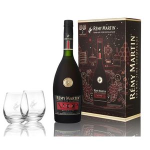 Remy Martin Cognac Fine Champagne Vsop 2 Glasses Included 700ml