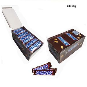 Snickers Chocolate Bar With Caramel & Peanuts - 50g � 24 Bars (1Pack)