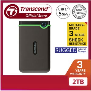Transcend 2TB SJ25M3S External USB 3.1 Gen 1