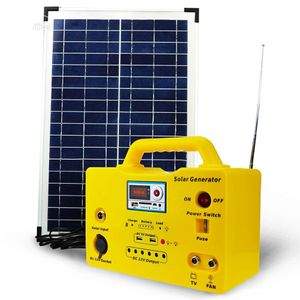 Solar Kits With Six LED Bulbs USB Port