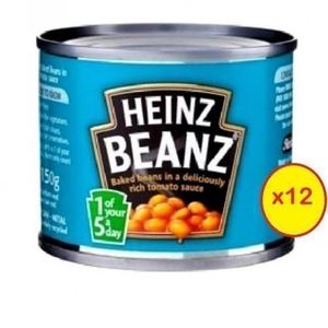 Heinz Tomato Sauce Baked Beans (150g) - 12 CANS