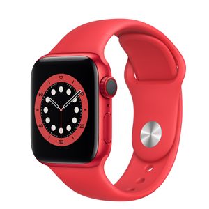 Apple Watch Series 6 (GPS) 44mm Red Aluminum Case With Red Sport Band