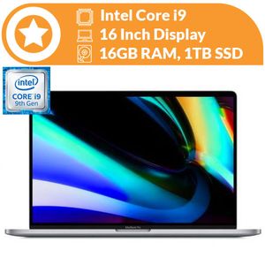 Apple MacBook Pro - 16" Touch Bar - Intel Core I9 - 16GB - AMD Radeon Pro 5500M - 1TB SSD - Space Gray
