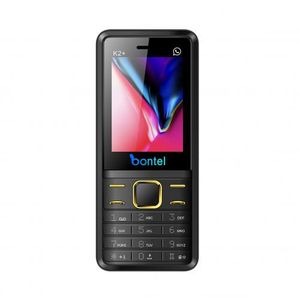 Bontel K2+-2.4inch Screen Big Battery Phone-Black